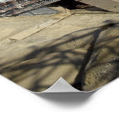 Die Sojus-Rakete wird in Position 2 errichtet Poster (Ecke)