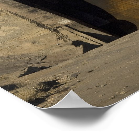 Die Sojus-Rakete wird in Position 2 errichtet Poster (Ecke)