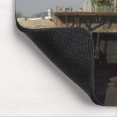 Die Sojus-Rakete wird in Position 3 errichtet Mousepad (Ecke)