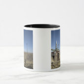 Die Sojus-Rakete wird in Position 5 errichtet Tasse (Zentrum)