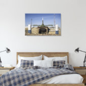 Die Sojus-Rakete wird in Position 6 errichtet Leinwanddruck (Insitu (Schlafzimmer))