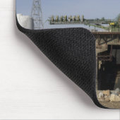 Die Sojus-Rakete wird in Position 6 errichtet Mousepad (Ecke)