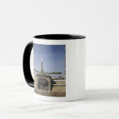 Die Sojus-Rakete wird in Position 6 errichtet Tasse (Vorderseite Links)