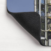 Die Sojus-Rakete wird in Position gebracht Mousepad (Ecke)