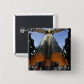 Die Sojus TMA-13 Raumsonde 2 Button (Vorne & Hinten)