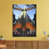 Die Sojus TMA-13 Raumsonde 2 Leinwanddruck (Insitu (Wohnzimmer))