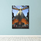 Die Sojus TMA-13 Raumsonde 2 Leinwanddruck (Insitu (Holzboden))