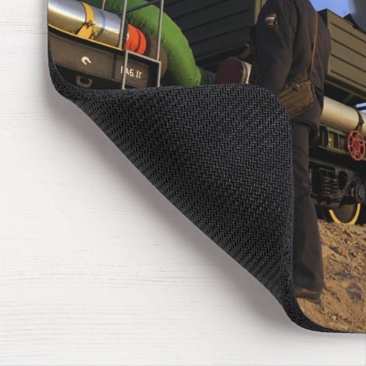 Die Sojus TMA-13 Raumsonde 3 Mousepad (Ecke)