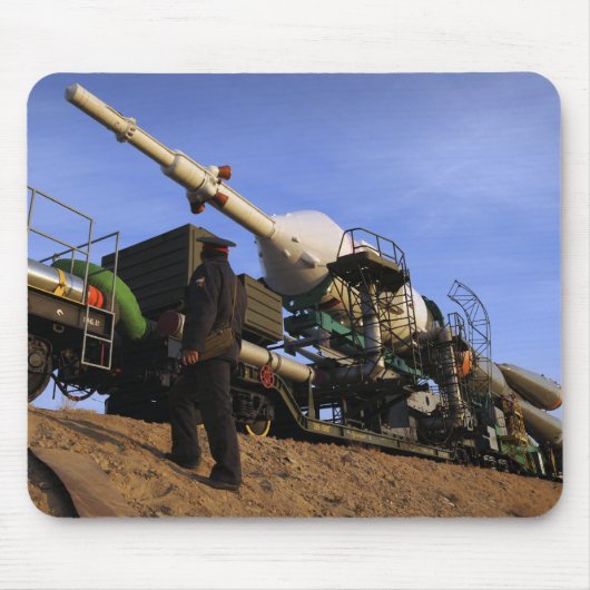 Die Sojus TMA-13 Raumsonde 3 Mousepad (Vorne)