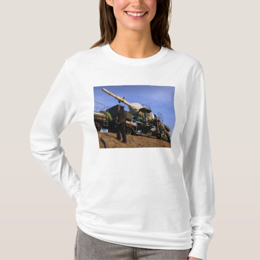 Die Sojus TMA-13 Raumsonde 3 T-Shirt (Vorderseite)