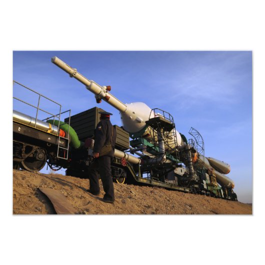 Die Sojus TMA-13 Raumsonde Fotodruck (Vorne)