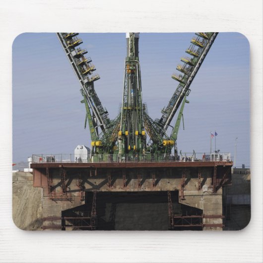 Die Sojus TMA-13 Raumsonde Mousepad (Vorne)