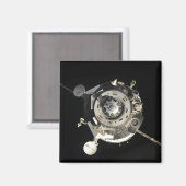 Die Sojus TMA-17 Raumsonde Magnet (Vorderseite/Rückseite)