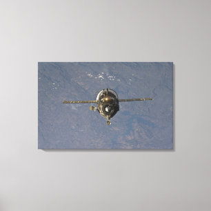 Die Sojus TMA-19 Raumsonde 2 Leinwanddruck
