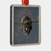 Die Sojus TMA-19 Raumsonde 3 Silbernes Ornament (Rechts)