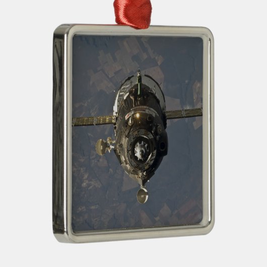Die Sojus TMA-19 Raumsonde 3 Silbernes Ornament (Rechts)