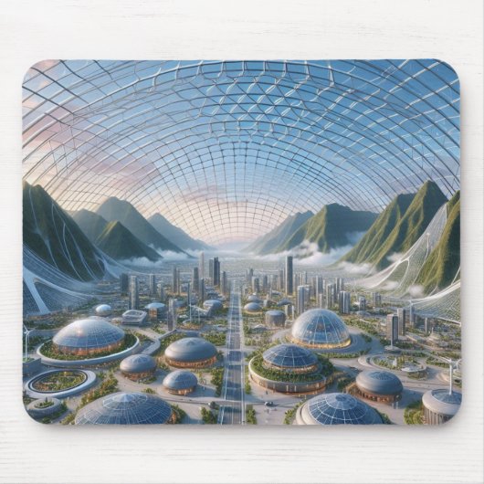 Die Solardom-Metropole Mousepad (Vorne)