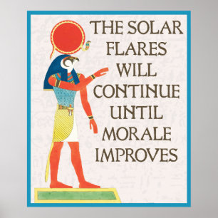 Die Solarfackeln werden bis zur Moral weitergehen Poster