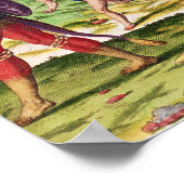 Die Soldaten der Outina Marching to Cut Poster (Ecke)