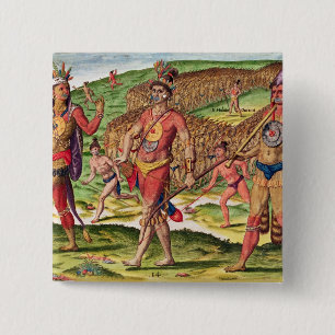 Die Soldaten von Outina marschierend zum Schnitt Button