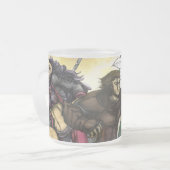 Die Söldner-Tasse Mattglastasse (Vorderseite Links)