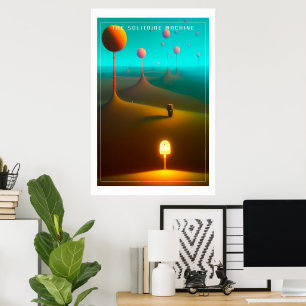Die Solitaire-Maschine Poster