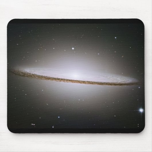 Die Sombero-Galaxie Mousepad (Vorne)