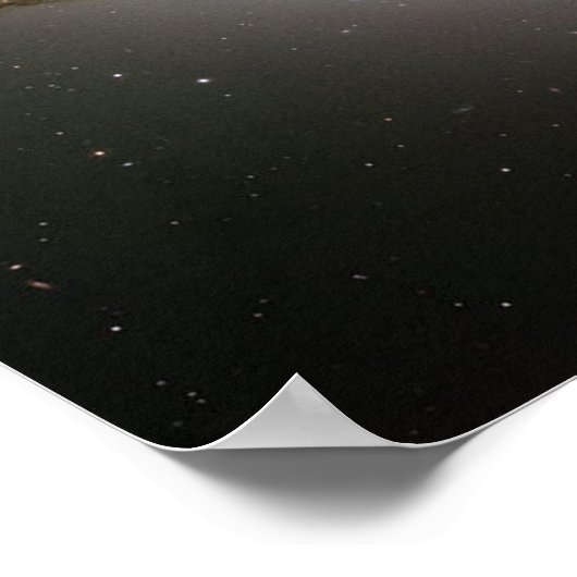 Die Sombrero-Galaxie Poster (Ecke)