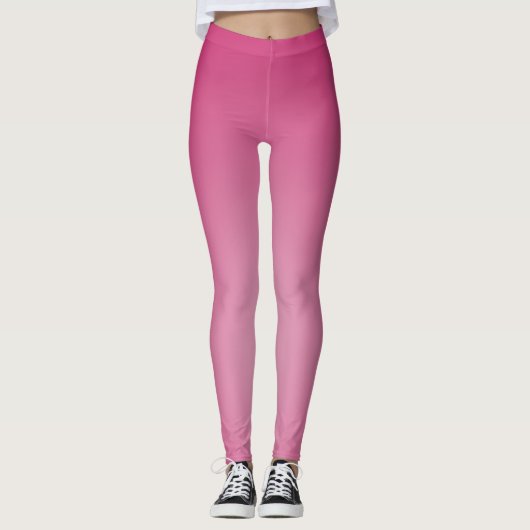 Die Sommerfrauen Niedlich rosa Leggings (Vorderseite)