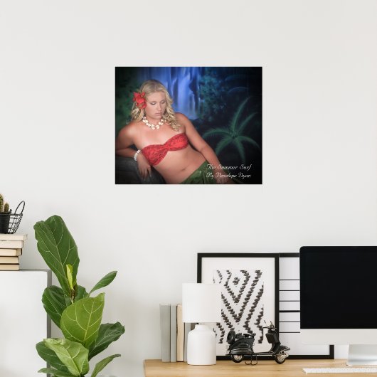 "Die Sommerfrische" Poster (Heimbüro)