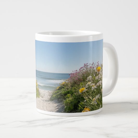 Die Sommerpause am Ufer Jumbo-Tasse (Vorderseite Rechts)