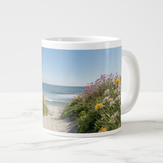 Die Sommerpause am Ufer Jumbo-Tasse (Vorderseite Rechts)