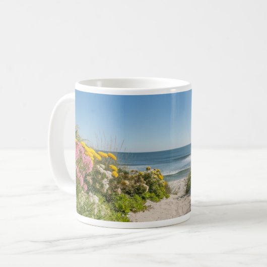 Die Sommerpause am Ufer Kaffeetasse (Vorderseite Links)