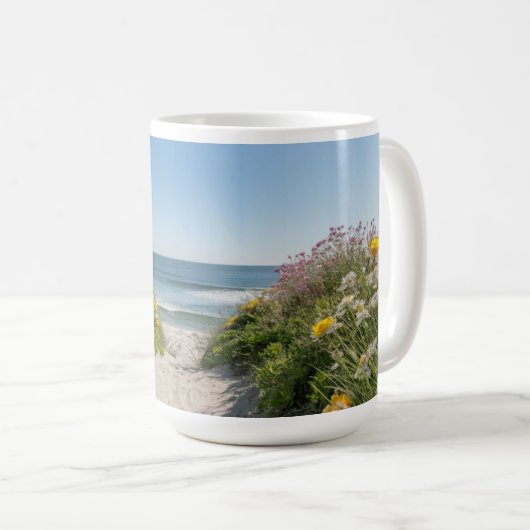 Die Sommerpause am Ufer Kaffeetasse (VorderseiteRechts)