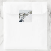 Die Sommerteufel Quadratischer Aufkleber (Tasche)