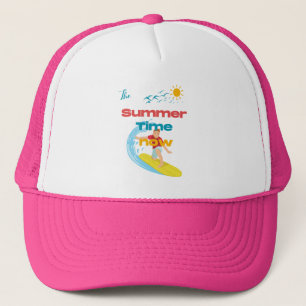 Die Sommerzeit jetzt Truckerkappe