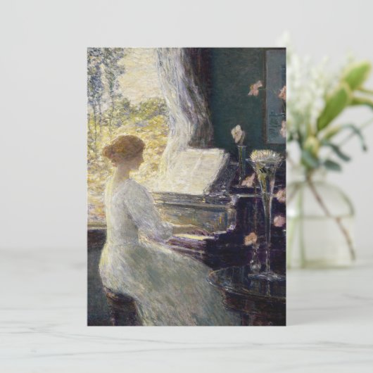 Die Sonata | Childe Hassam (Stehend Vorderseite)