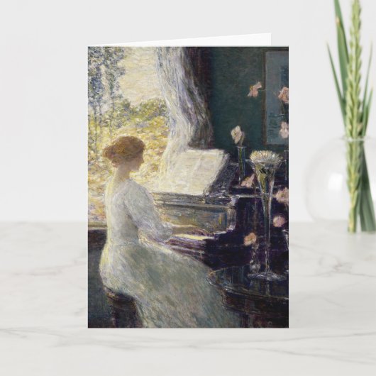 Die Sonata | Childe Hassam Karte (Vorderseite)