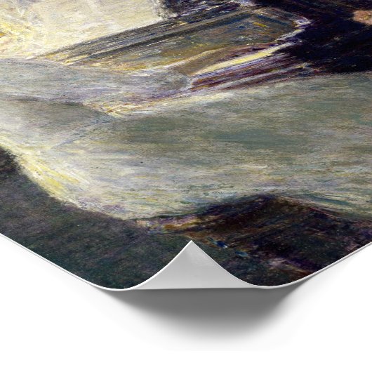 Die Sonata | Childe Hassam Poster (Ecke)