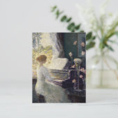 Die Sonata | Childe Hassam Postkarte (Stehend Vorderseite)