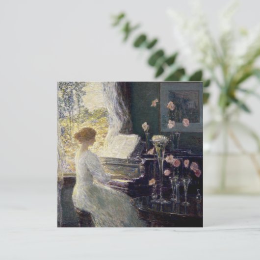 Die Sonata von Frederick Childe Hassam (Stehend Vorderseite)