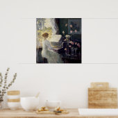 Die Sonata von Frederick Childe Hassam Poster (Küche)