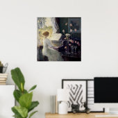 Die Sonata von Frederick Childe Hassam Poster (Heimbüro)