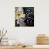Die Sonata von Frederick Childe Hassam Poster (Küche)