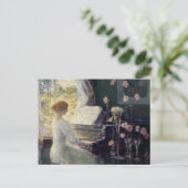Die Sonata von Frederick Childe Hassam Postkarte (Stehend Vorderseite)