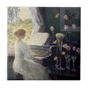 Die Sonate von Frederick Childe Hassam Fliese