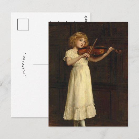 Die Sonatina | John Collier Postkarte (Vorne/Hinten)