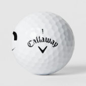 Die Sonderaktion für ein Schwarzes Logo Golfball (Logo)