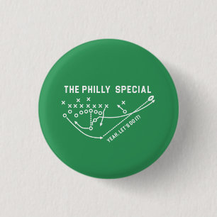 Die Sonderaktion für Philly - Ja, machen wir es Button