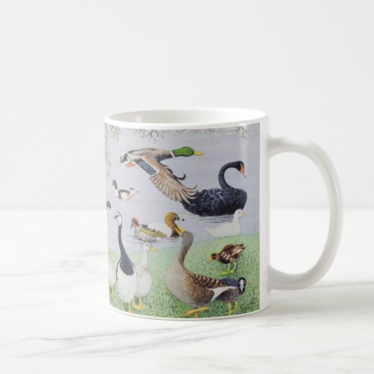 Die sonderbare Ente Kaffeetasse (Rechts)
